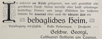 Georgi - Quelle Führer durch Hofheim 1904