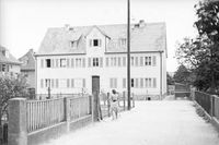 FdM2024_5 32 Wohnhaus in der Qu&auml;kerstra&szlig;e 21.05.1950 Stadtarchiv Hofheim (Sammlung Karl Jakobi)