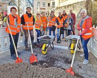 240309 Pflanzaktion AK Begr&uuml;nung 1 (c) Heiko Schmitt