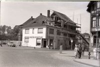 01 Umbau Cafe Meister, Wilhelmstra&szlig;e 2 1950er Jahre Stadtarchiv Hofheim (Sammlung Karl Jakobi)