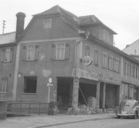 09 Umbau Cafe Pabst - Eiscafe Venezia 1961 Stadtarchiv Hofheim (Sammlung Karl Jakobi)